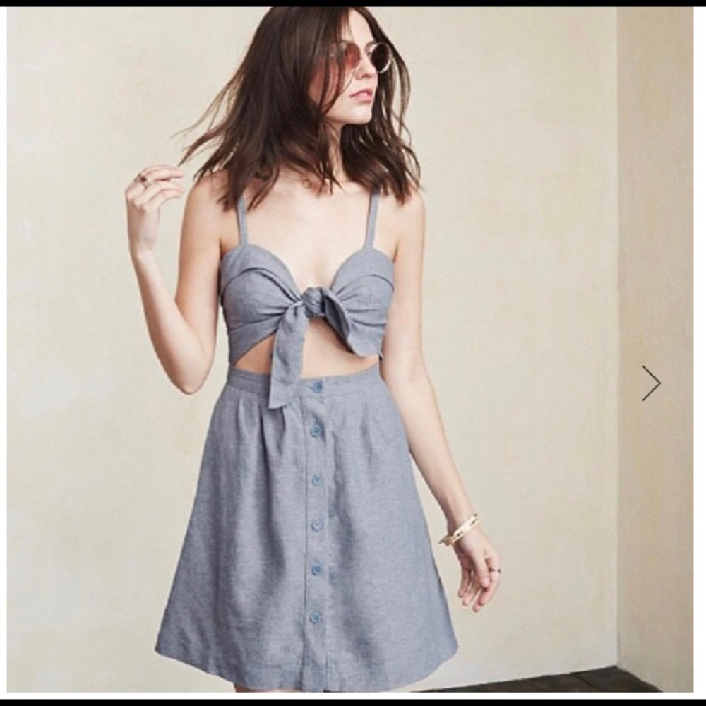 Reformation Miramar Dress Sz 0